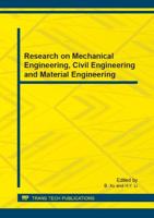 Research on Mechanical Engineering, Civil Engineering and Material Engineering