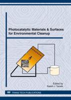 Photocatalytic Materials & Surfaces for Environmental Cleanup