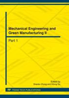 Mechanical Engineering and Green Manufacturing II
