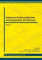 Advanced Building Materials and Sustainable Architecture