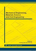 Mechanical Engineering, Materials Science and Civil Engineering
