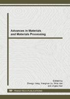Advances in Materials and Materials Processing