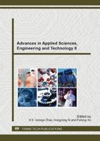 Advances in Applied Sciences, Engineering and Technology II