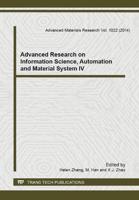 Advanced Research on Information Science, Automation and Material System IV