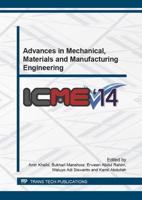 Advances in Mechanical, Materials and Manufacturing Engineering
