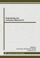 Engineering and Innovative Materials III