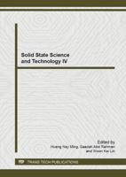Solid State Science and Technology IV