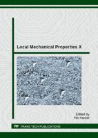 Local Mechanical Properties X