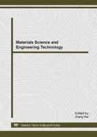 Materials Science and Engineering Technology