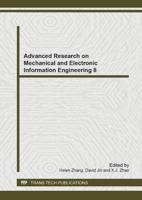 Advanced Research on Mechanical and Electronic Information Engineering II