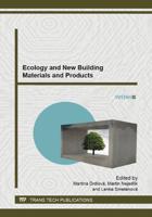 Ecology and New Building Materials and Products