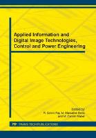 Applied Information and Digital Image Technologies, Control and Power Engineering