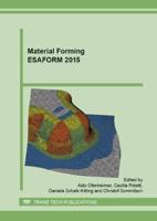Material Forming ESAFORM 2015