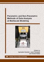 Parametric and Non-Parametric Methods of Data Analysis at Multiscale Modeling