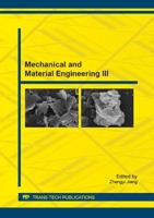 Mechanical and Material Engineering III