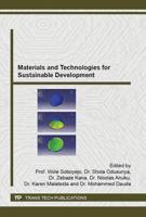 Materials and Technologies for Sustainable Development
