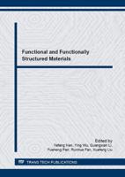 Functional and Functionally Structured Materials