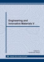 Engineering and Innovative Materials V