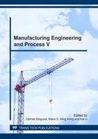Manufacturing Engineering and Process V