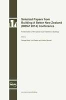 Selected Papers from Building A Better New Zealand (BBNZ 2014) Conference