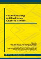 Sustainable Energy and Development, Advanced Materials