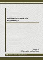 Mechanical Science and Engineering V