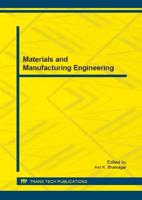 Materials and Manufacturing Engineering