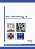 Micro-Nano Technology XVI