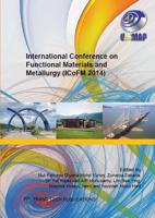 International Conference on Functional Materials and Metallurgy (ICoFM 2014)
