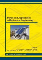 Trends and Applications in Mechanical Engineering