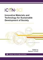 Innovative Materials and Technology for Sustainable Development of Society