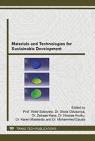 Materials and Technologies for Sustainable Development