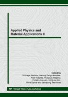 Applied Physics and Material Applications II