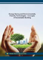 Energy Saving and Environmentally Friendly Technologies - Concepts of Sustainable Building