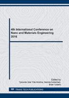 4th International Conference on Nano and Materials Engineering 2016