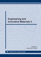 Engineering and Innovative Materials V