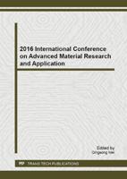 2016 International Conference on Advanced Material Research and Application