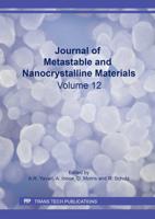 Journal of Metastable and Nanocrystalline Materials: E-Volume 2002