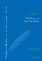 The Poetry of Gottfried Benn