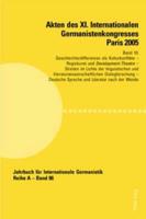 Akten Des XI. Internationalen Germanistenkongresses Paris 2005 Germanistik Im Konflikt Der Kulturen Band 10 Geschlechterdifferenzen Als Kulturkonflikte Betreut Von Beatrice Dumiche, Ortrud Gutjahr Und Vivian Liska Regiekunst Und Development-Theatre Betreu