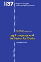 Legal Language and the Search for Clarity