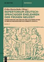 Handschriften Und Drucke Der Staatsbibliothek Zu Berlin/Preuischer Kulturbesitz (Haus 2)