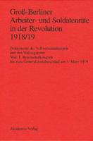 Gro-Berliner Arbeiter- Und Soldatenräte in Der Revolution 1918/19