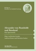 Alexander Von Humboldt Und Russland