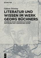 Literatur Und Wissen Im Werk Georg Büchners