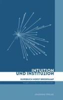 Intuition Und Institution