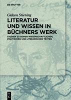 Literatur und Wissen in Buchners Werk