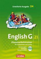 English G 21. Erweiterte Ausgabe D 4. Klassenarbeitstrainer mit Lösungen und Audios online