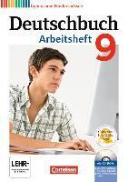 Deutschbuch 9. Schuljahr.  Arbeitsheft mit Lösungen und Übungs-CD-ROM. Gymnasium Niedersachsen