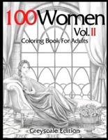 100 Women Coloring Book For Adults Vol.2